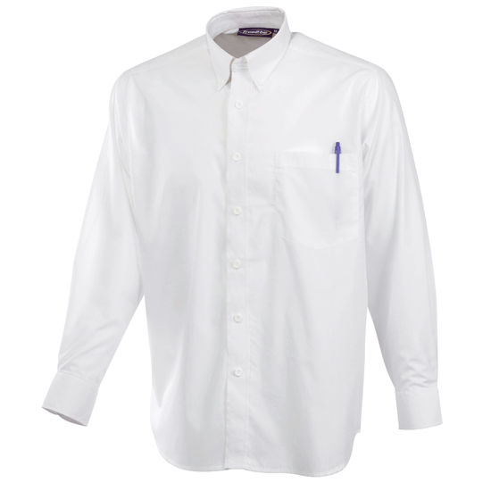 chemise flocage Blanc