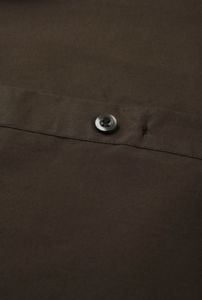 Tailored Sleeve | Chemisette publicitaire pour homme Chocolat 5