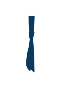 Hiho | Cravate publicitaire Marine 1