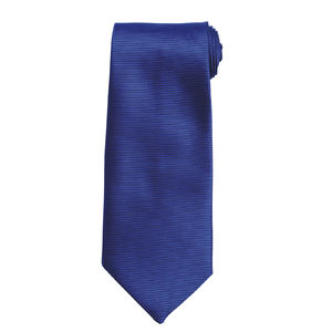 Horizontal Stripe | Cravate publicitaire Bleu royal