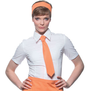 Niri | Cravate publicitaire Orange Peche