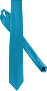 Pyqy | Cravate personnalisée Bleu tropical