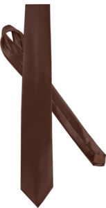 Pyqy | Cravate personnalisée Chocolat