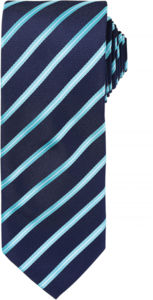 Sport | Cravate personnalisée Marine Turquoise